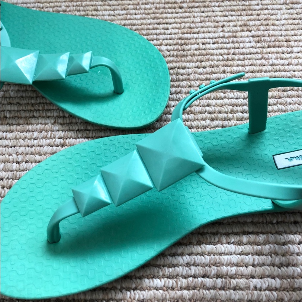 Mint green Ipanema gladiator sandals